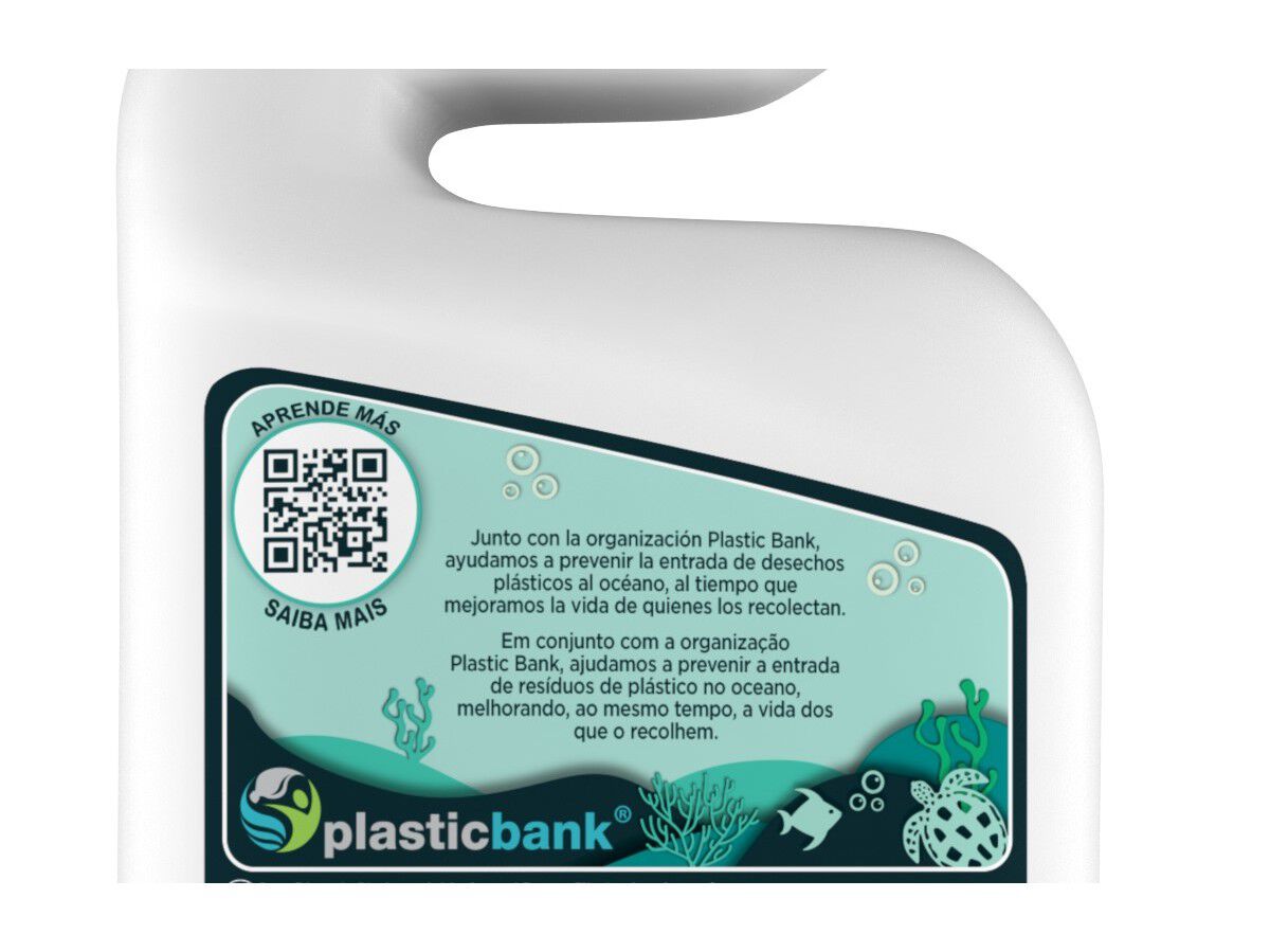 GEL SANIT&Aacute;RIO PATO BIODEGRAD&Aacute;VEL FOREST 750ML image number 2