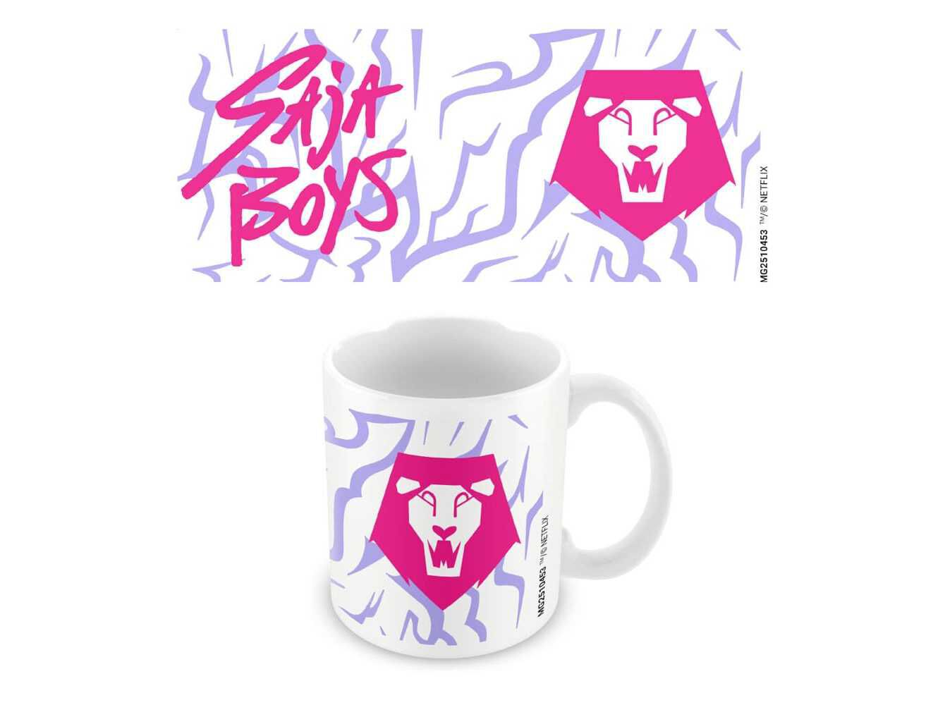 CANECA K-POP DEMON HUNTERS SAJA BOYS LOGO image number 0