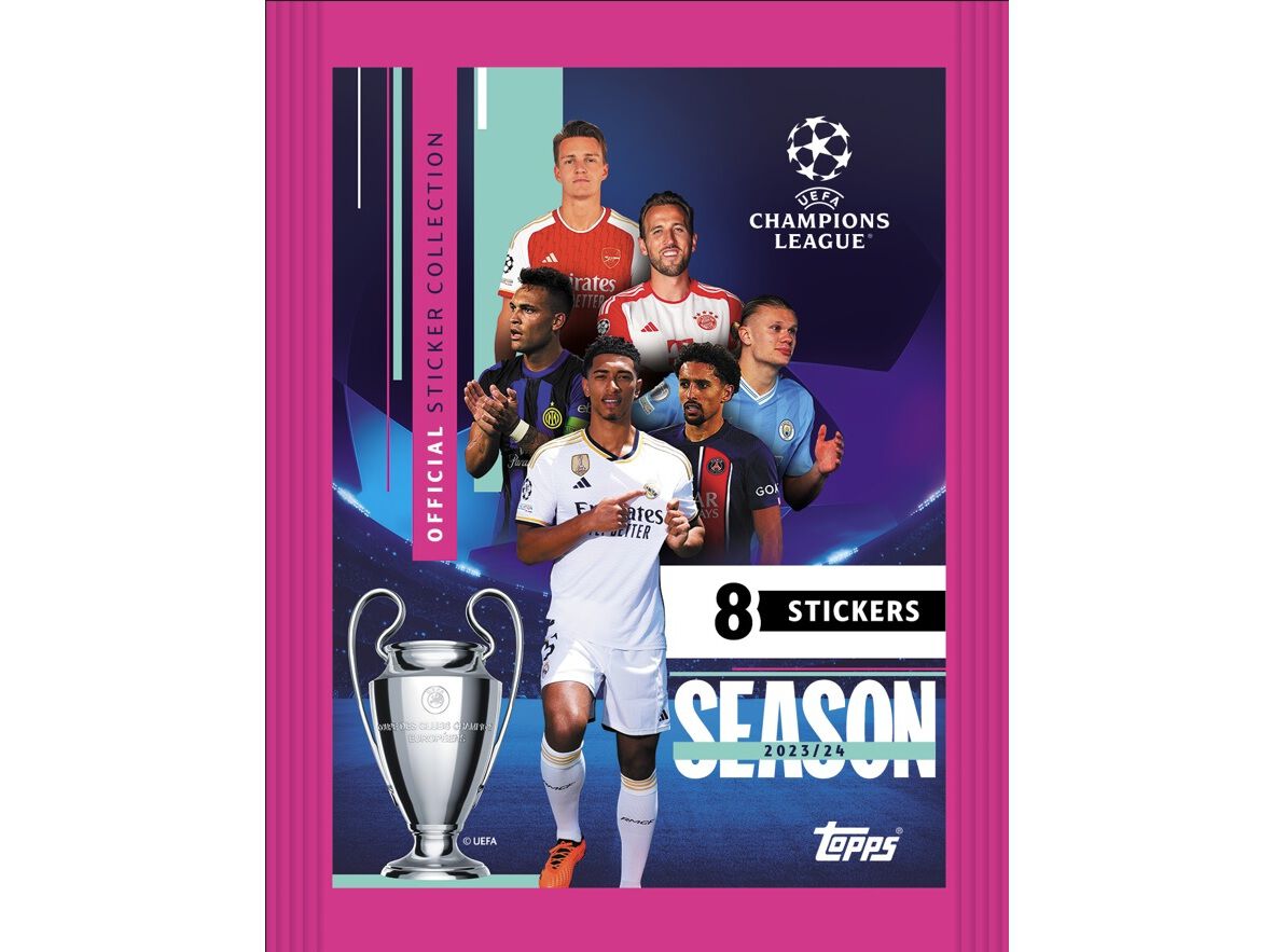 SAQUETAS CROMOS CHAMPIONS LEAGUE image number 1