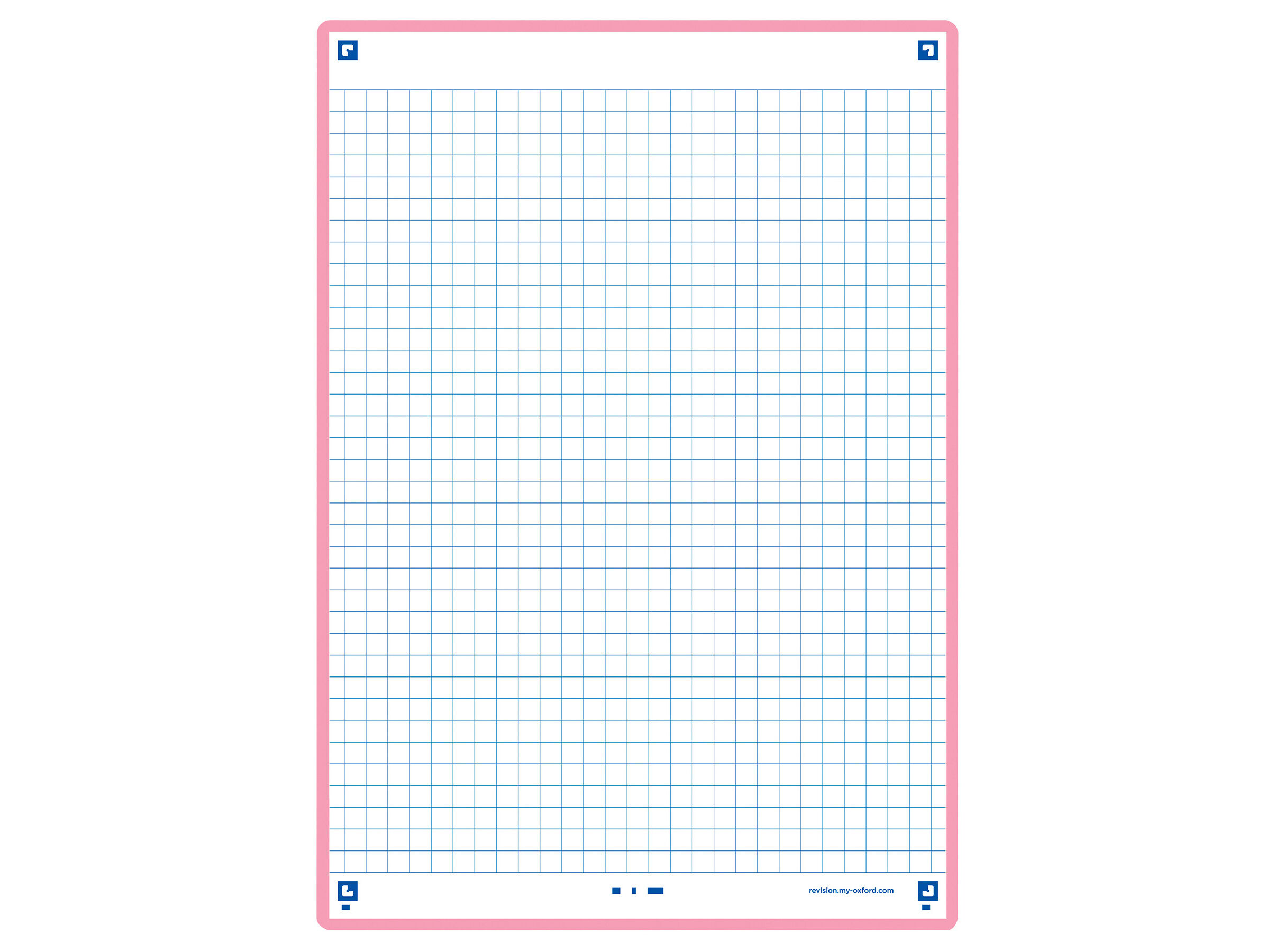 FLASHCARDS QUADRICULADOS OXFORD 2.0 A5 ROSA 30 FOLHAS image number 1