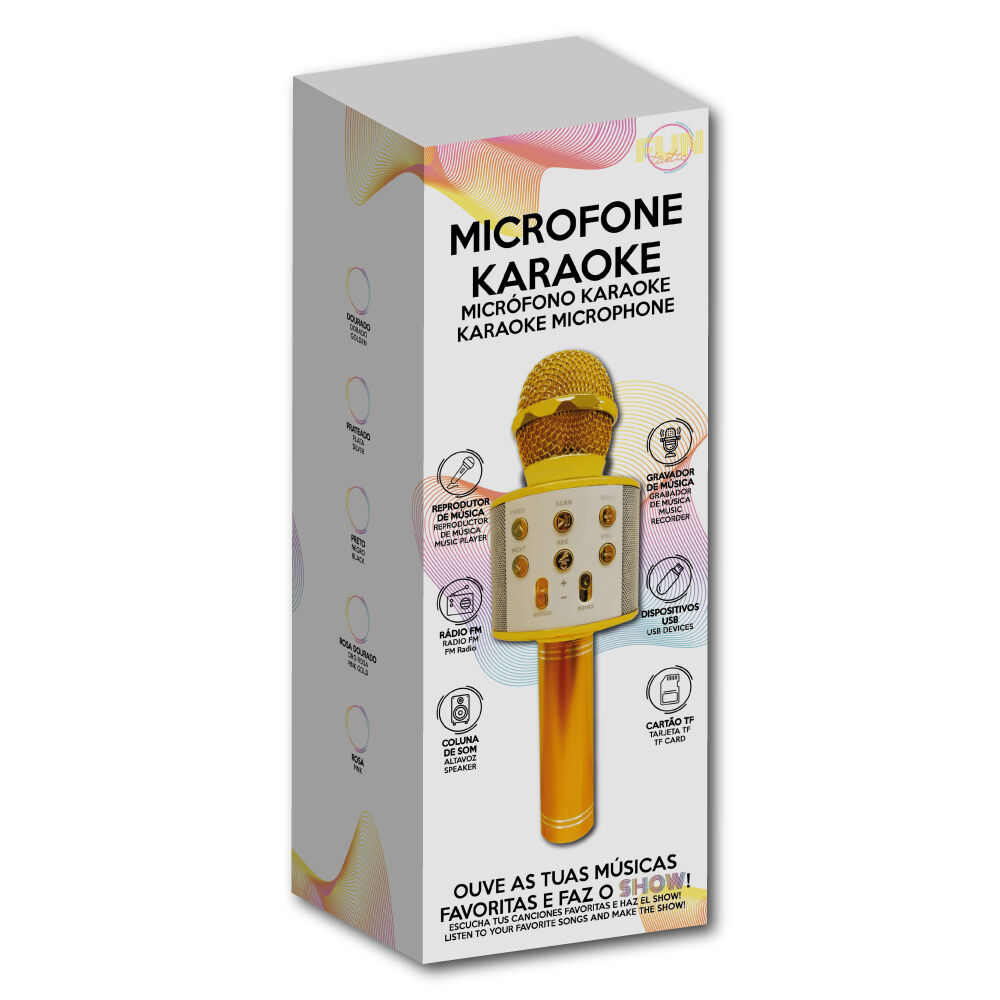 MICROFONE KARAOKE FUNTASTIC