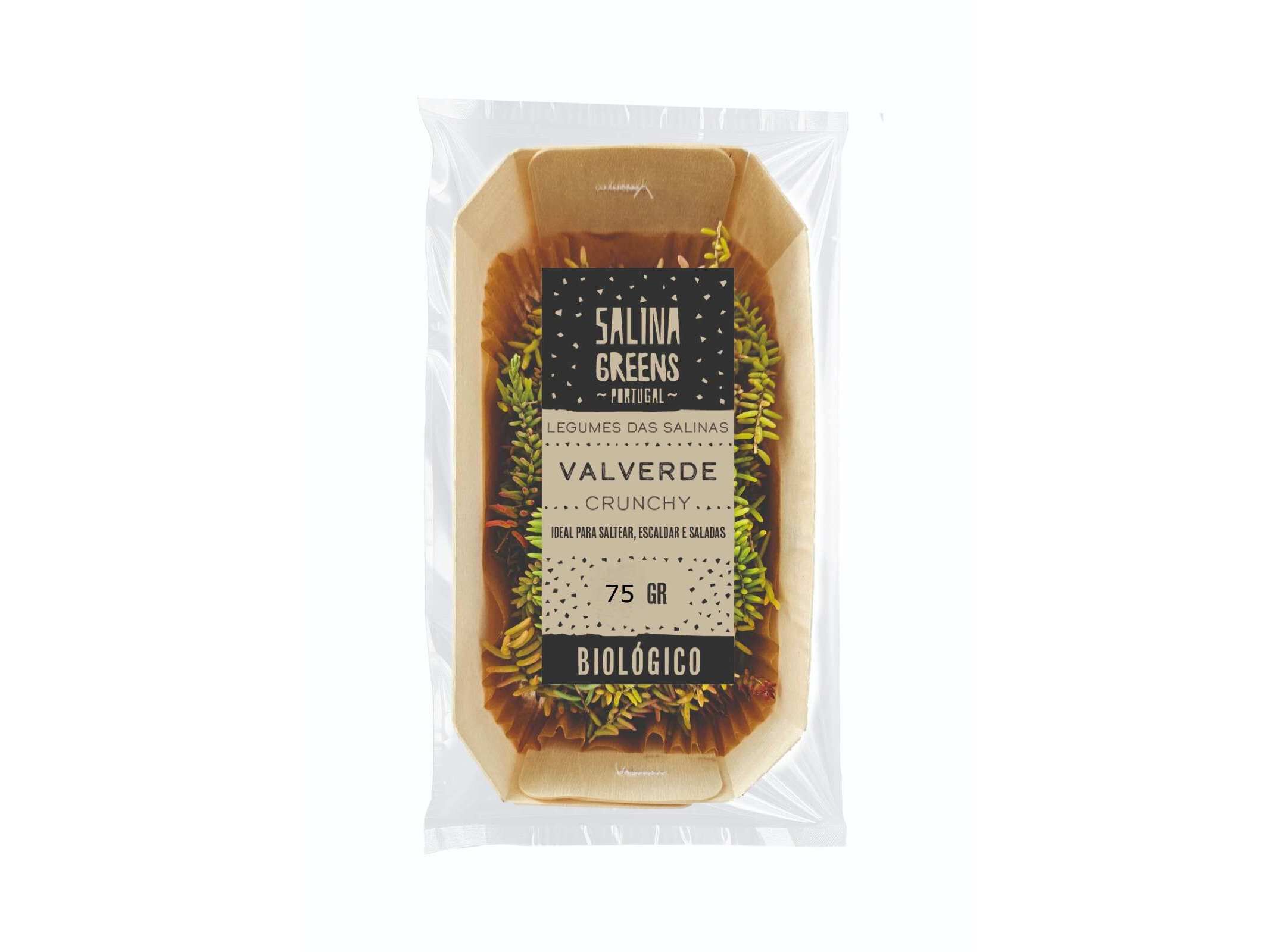 VALVERDE CRUNCHY SALINA GREENS BIO 75 G