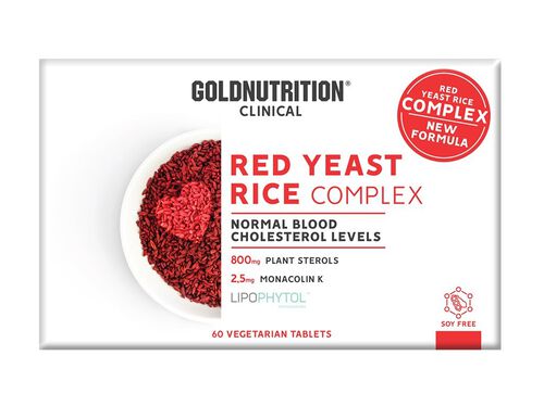 SUPLEMENTO GOLDNUTRITION CLINICAL RED YEAST 60COMP image number 0