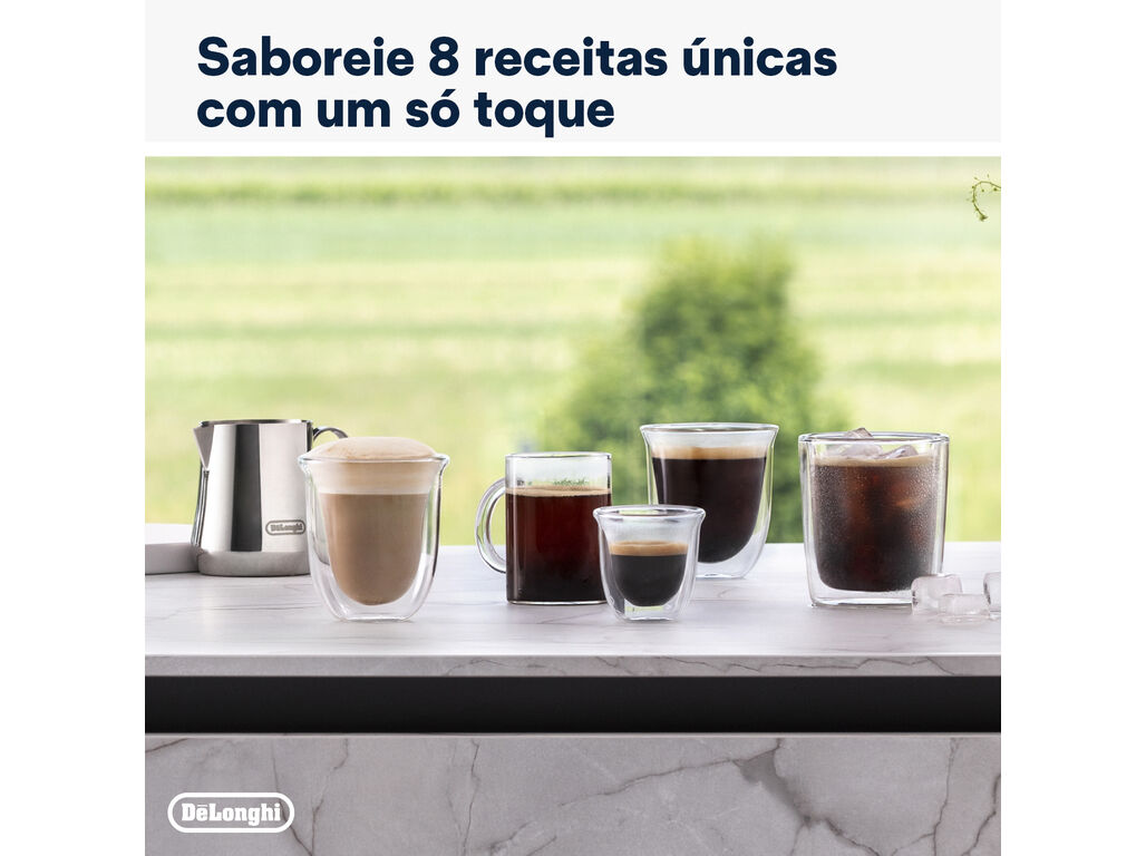 M&Aacute;QUINA DE CAF&Eacute; AUTOM&Aacute;TICA DELONGHI RIVELIA EXAM440.35.W BR RIVELIA image number 4