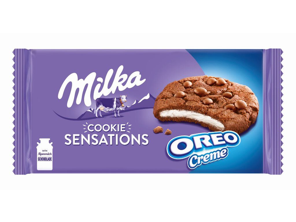 BOLACHAS MILKA COOKIES SENSATIONS OREO 156G image number 1