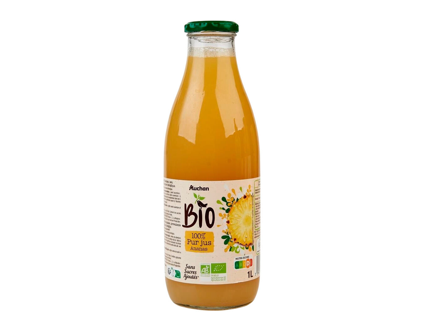 SUMO AUCHAN BIO ANAN&Aacute;S 1L