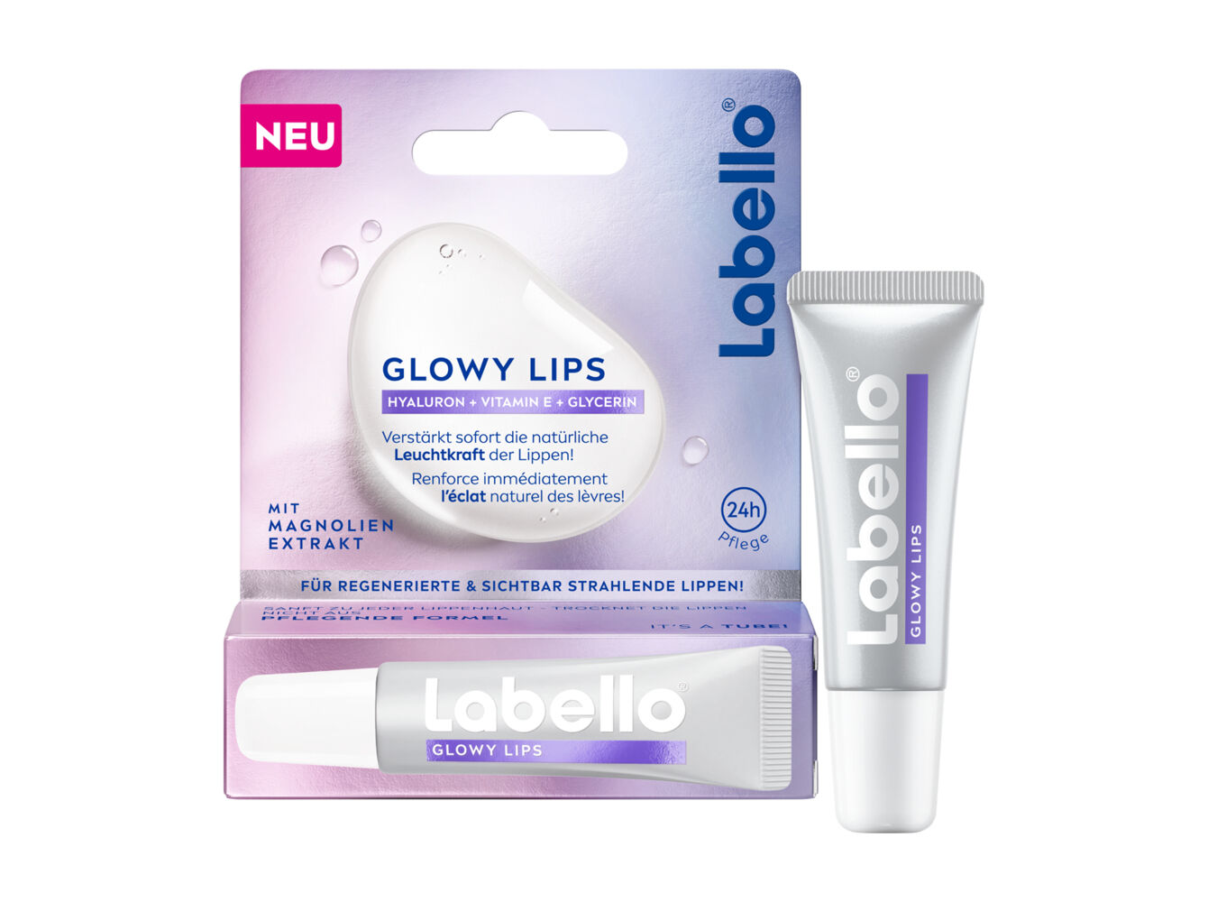 BATOM LABELLO GLOWY LIPS MAGNOLIA 1 UN image number 0