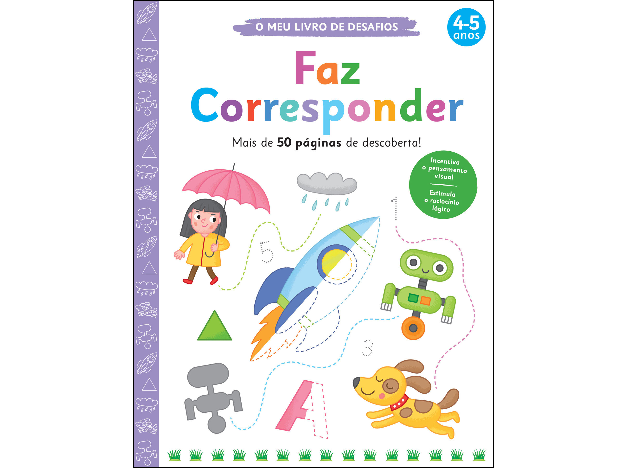 LIVRO O MEU LIVRO DE DESAFIOS: FAZ CORRESPONDER image number 0