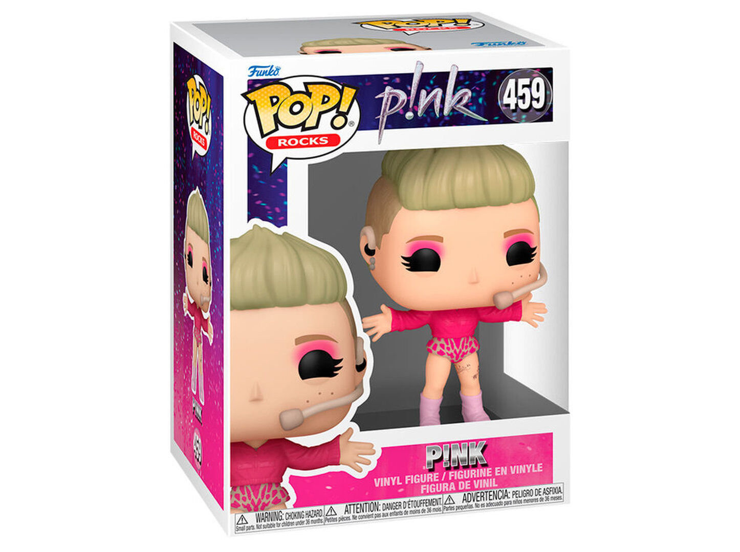 FIGURA FUNKO POP ROCKS: PINK- TRUSTFALL image number 0