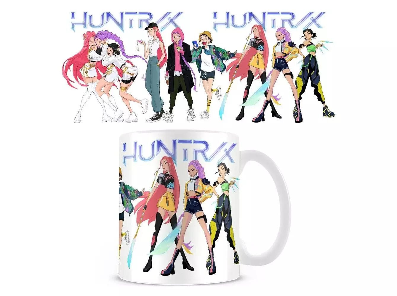 CANECA K-POP DEMON HUNTERS HUNTRIX 325ML image number 0
