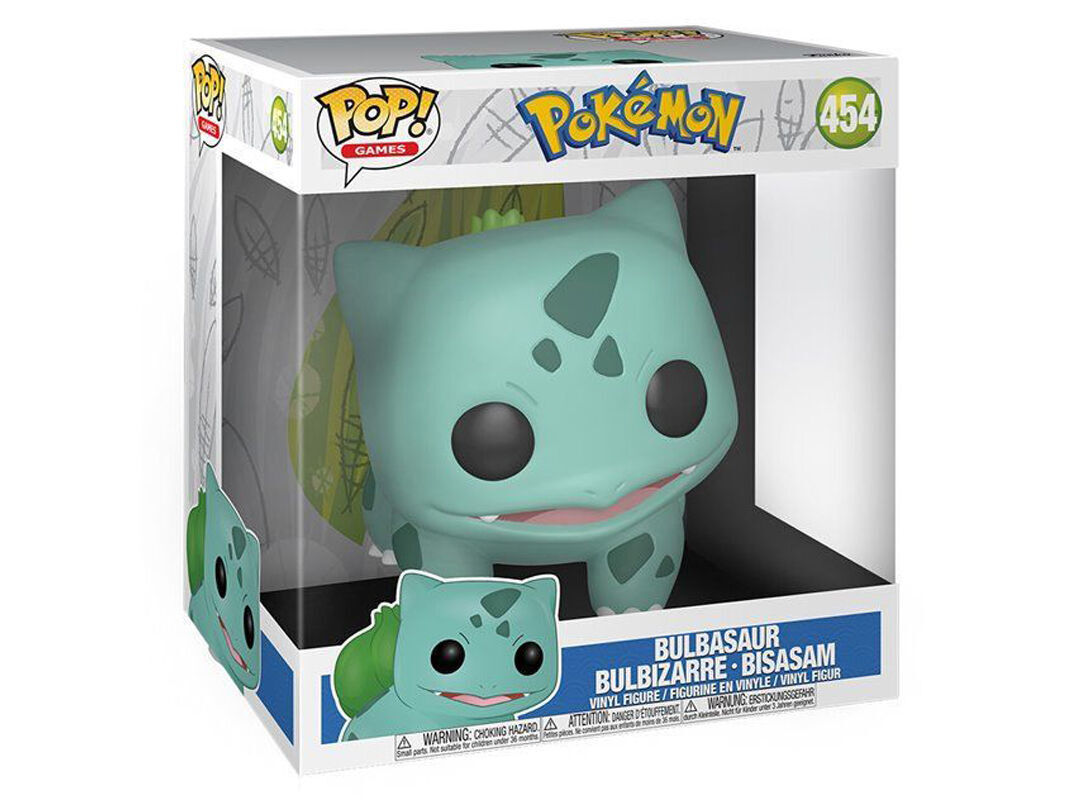 FIGURA FUNKO POP GAMES: POKEMON- 10" BULBAS image number 0