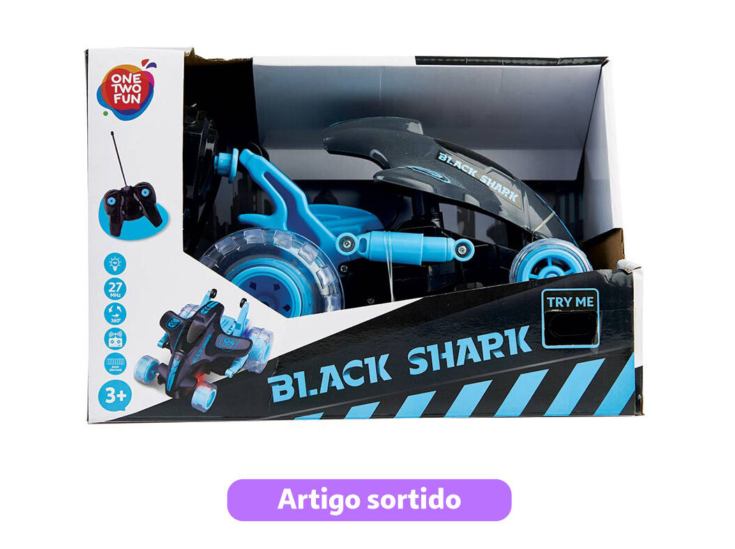 VE&Iacute;CULO BLACK SHARK ONE TWO FUN MODELOS SORTIDOS image number 2