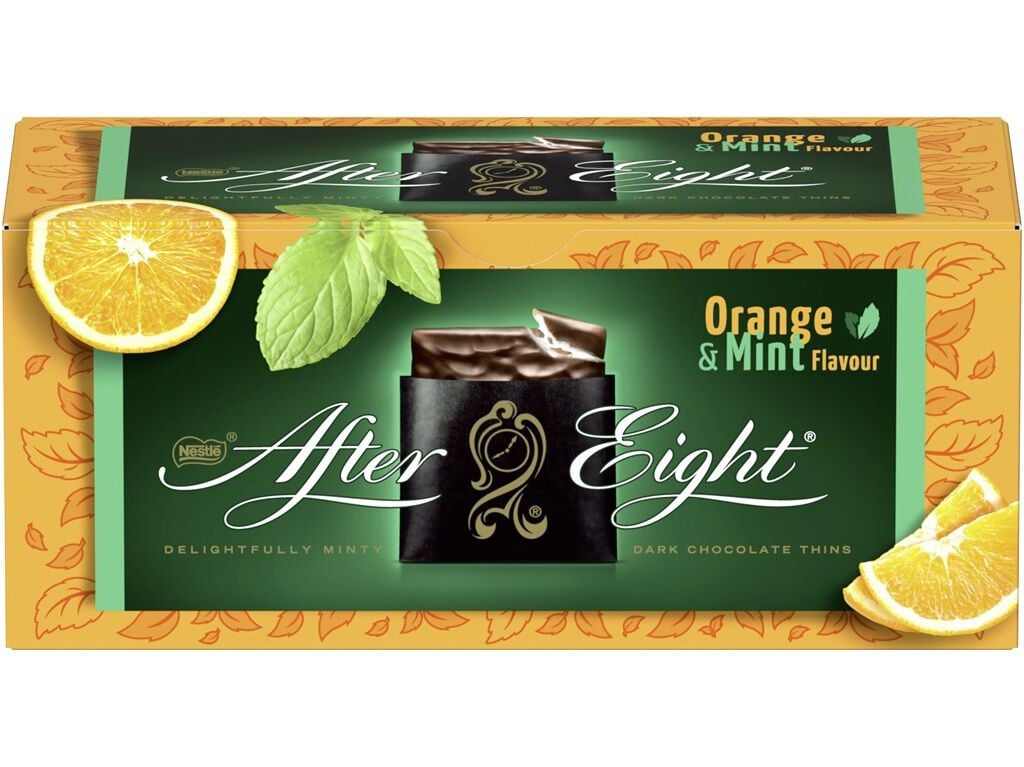 CHOCOLATE NESTL&Eacute; NEGRO AFTER EIGHT LARANJA 200G image number 0