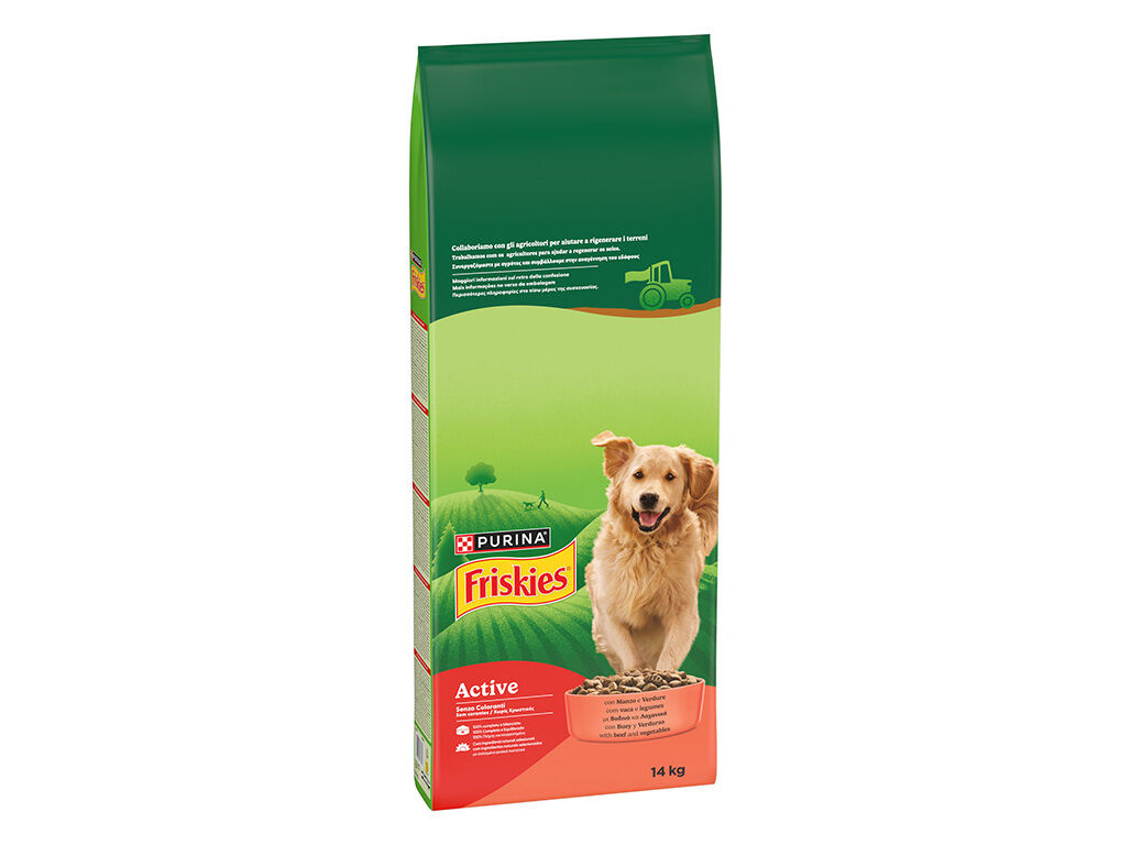 RA&Ccedil;&Atilde;O PARA C&Atilde;O FRISKIES ACTIVE 14KG image number 1