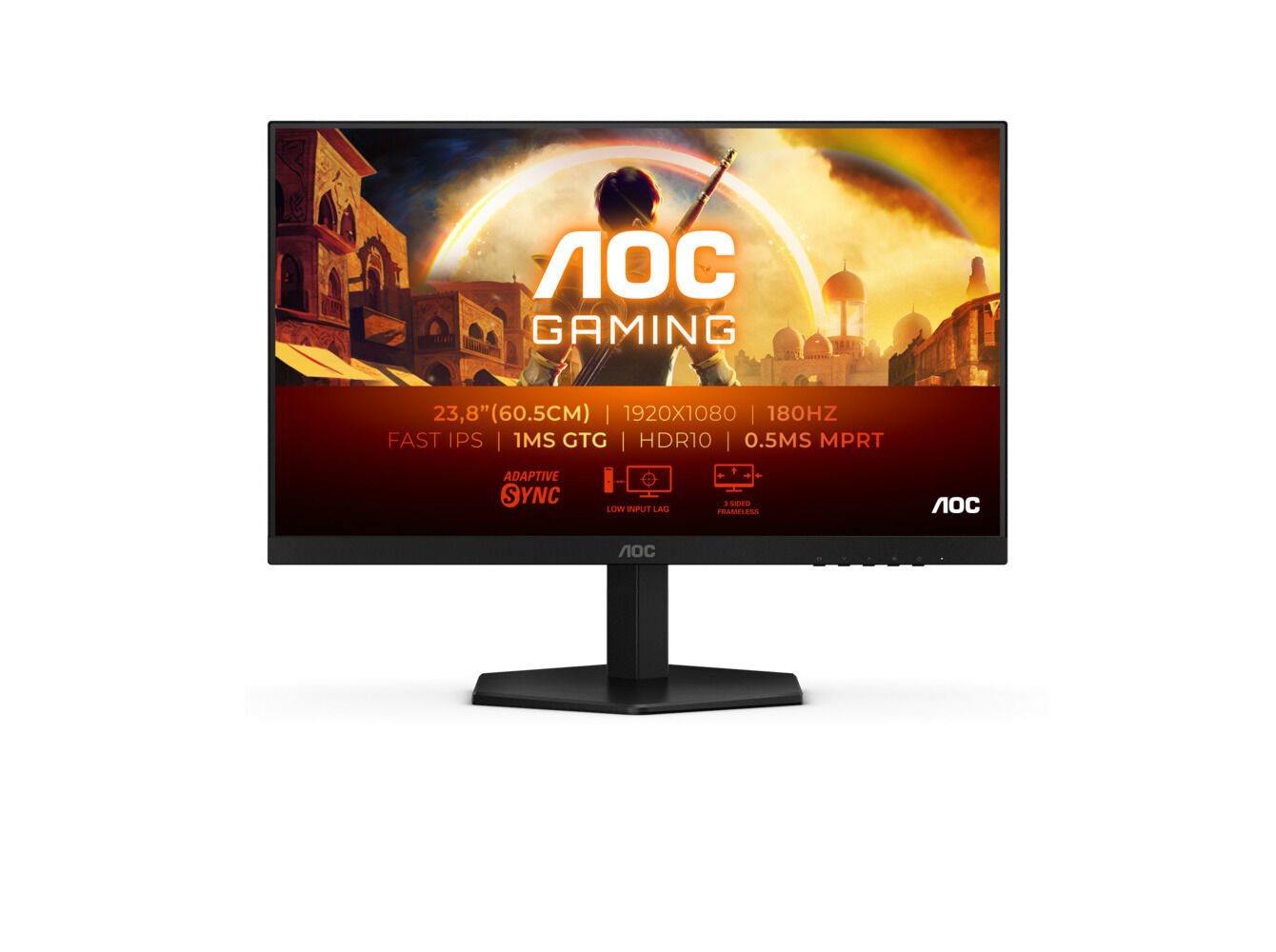 MONITOR GAMING AOC 24G42E (23.8" FHD 180HZ) image number 4