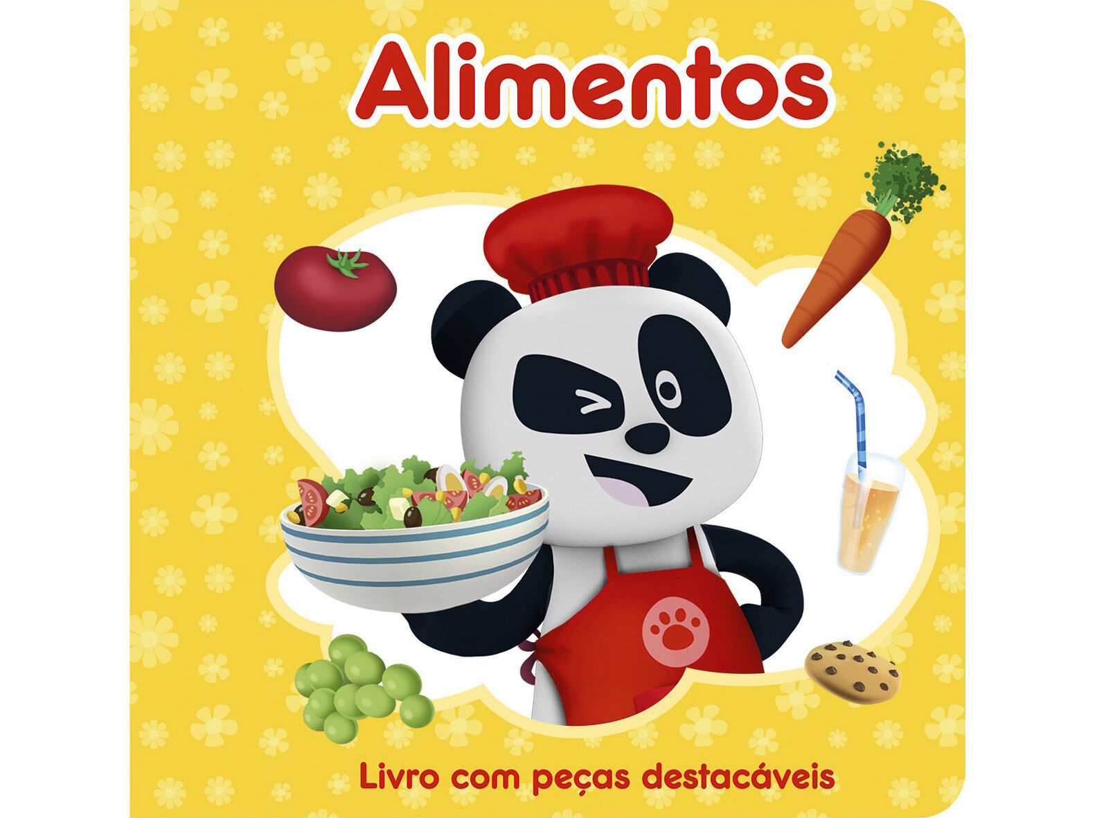LIVRO CANAL PANDA - ALIMENTOS- LIVRO COM PE&Ccedil;AS DESTAC&Aacute;VEIS image number 1