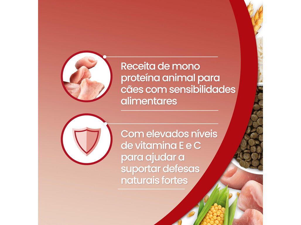 RA&Ccedil;&Atilde;O C&Atilde;O PURINA ONE MINI MONOPROTEIN PERU 800G image number 3