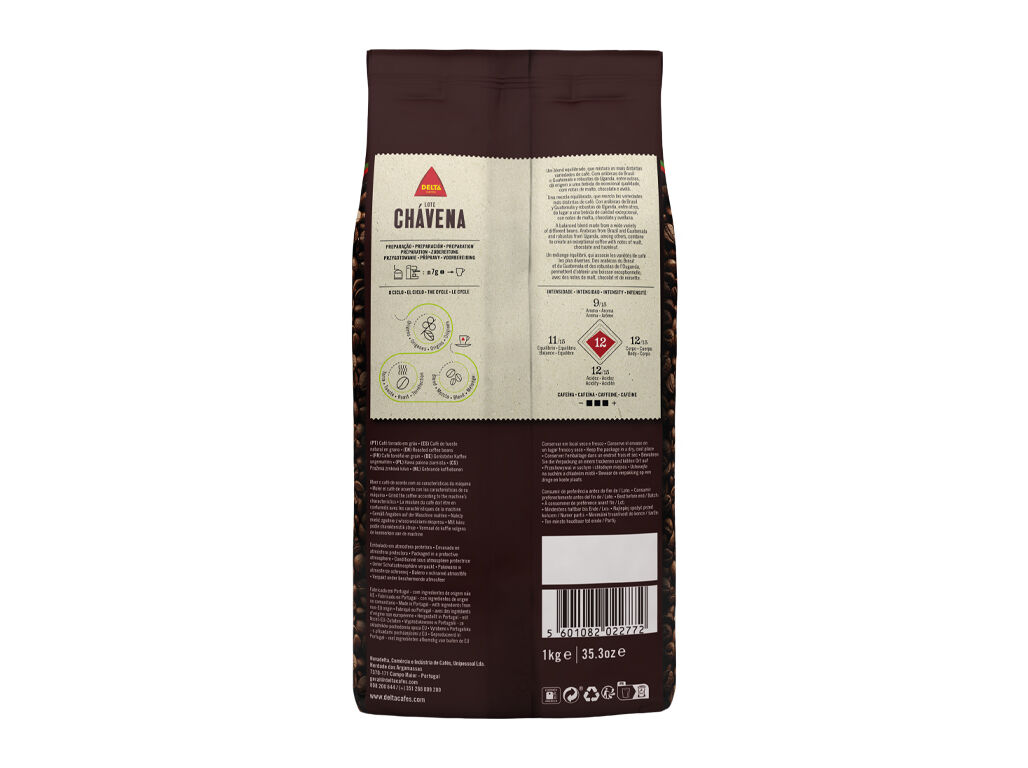 CAF&Eacute; DELTA EM GR&Atilde;O TORRADO CH&Aacute;VENA 1KG image number 1