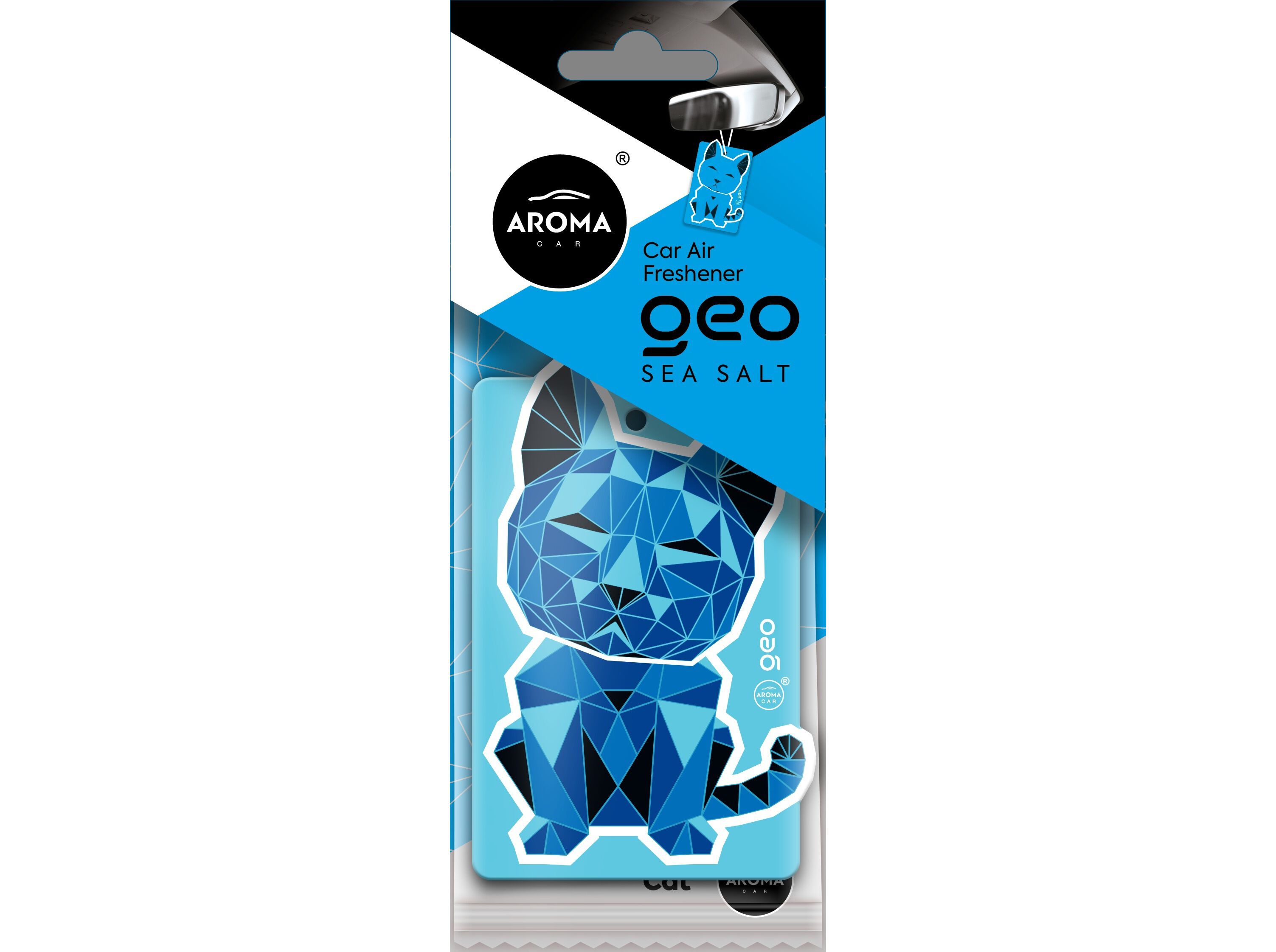 AMBIENTADOR AUTO AROMA CAR GEO CAT BLUE 30D image number 0