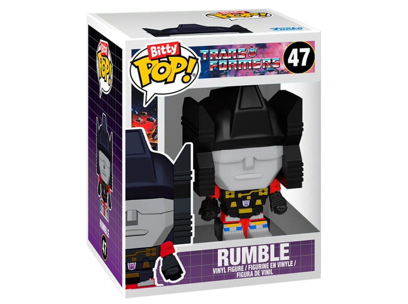 FIGURA FUNKO BITTY BOTS: TRANSFORMERS- SOUNDWAVE image number 1