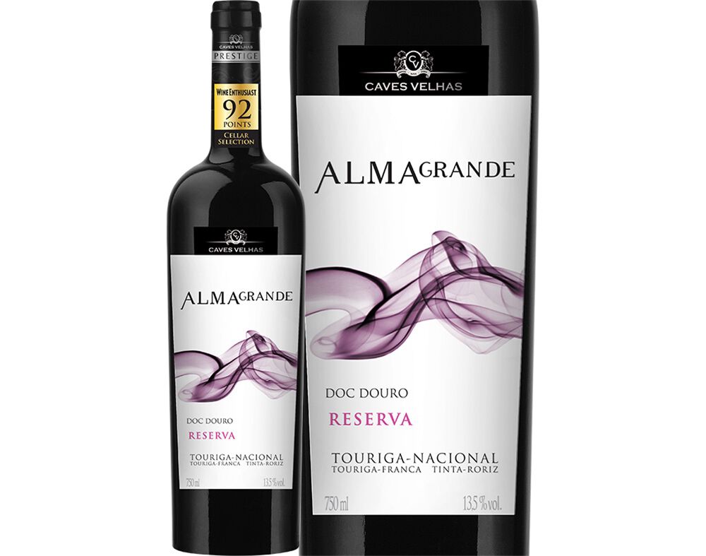 VINHO TINTO ALMAGRANDE RESERVA DOURO 0.75L image number 0
