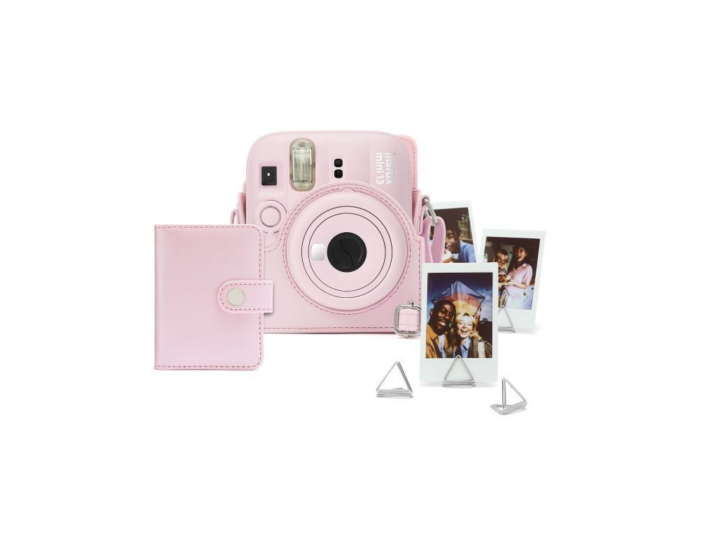 KIT ACESSORIOS FUJIFILM MINI 13 ROSA image number 1