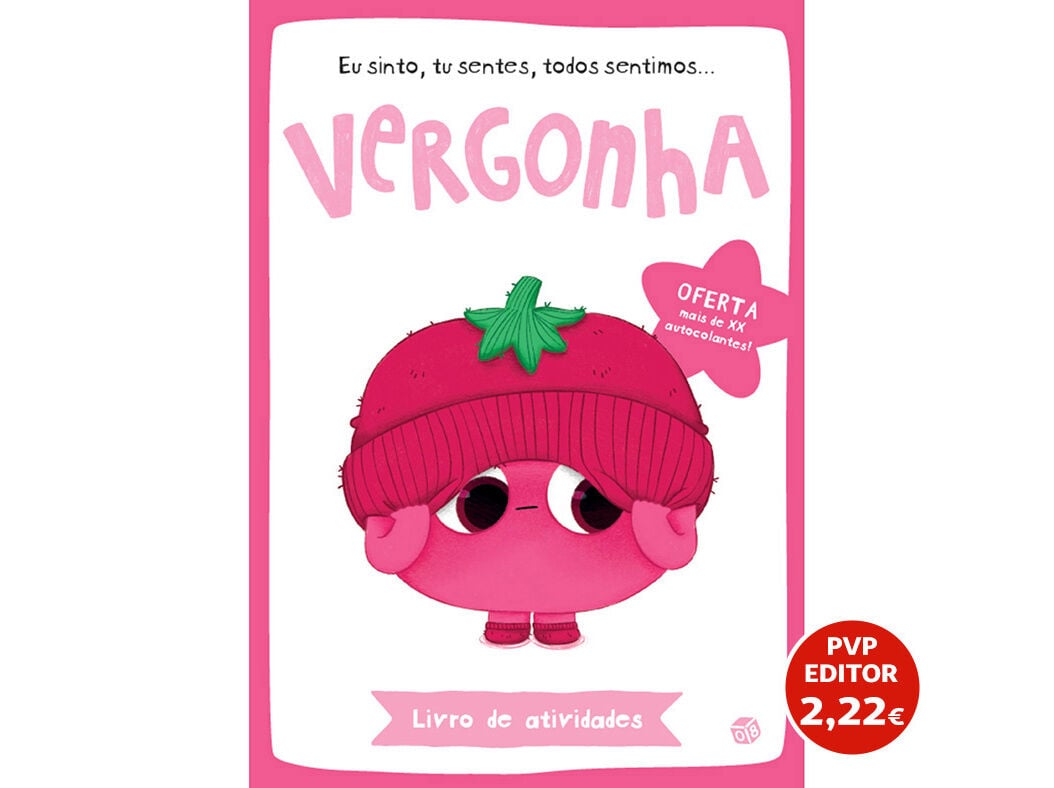 LIVRO EU SINTO VERGONHA COM AUTOCOLANTES image number 0