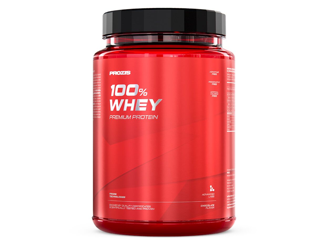 PROTE&Iacute;NA PROZIS 100% WHEY CHOCOLATE 900G