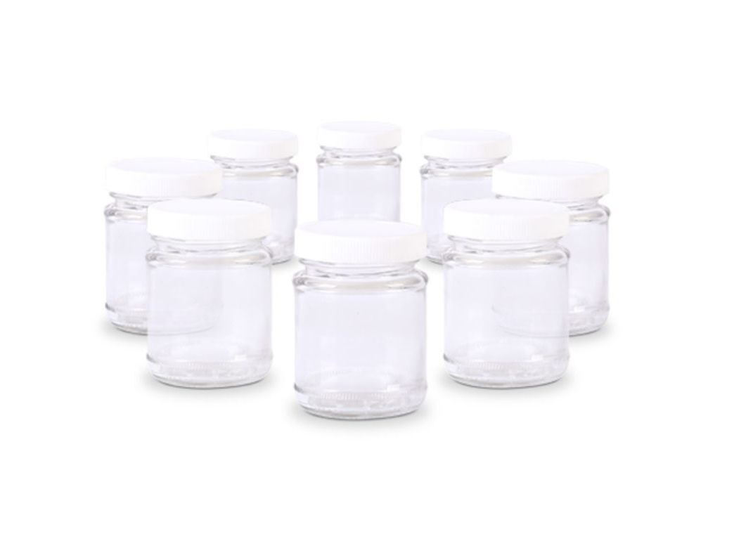 COPOS PARA IOGURTEIRA QILIVE VIDRO 8UN