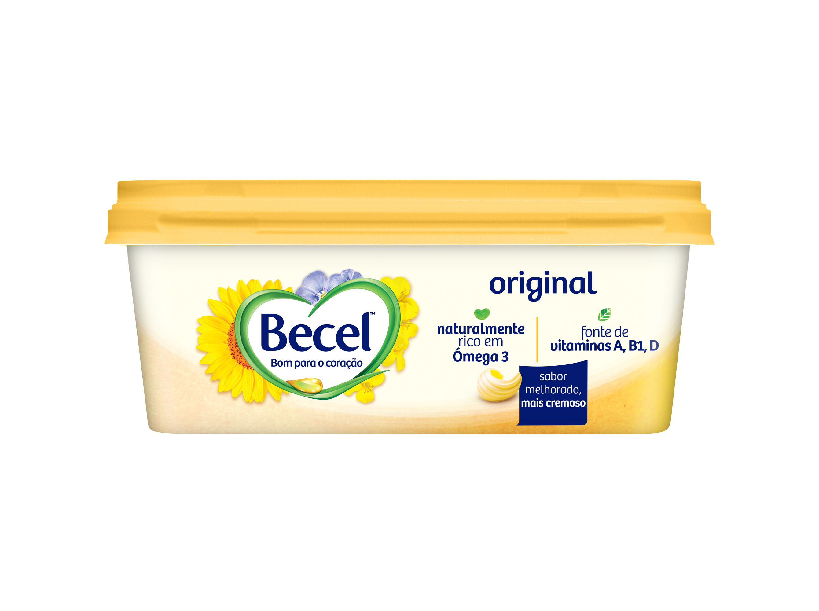 CREME VEGETAL BECEL PARA BARRAR ORIGINAL 225G image number 1