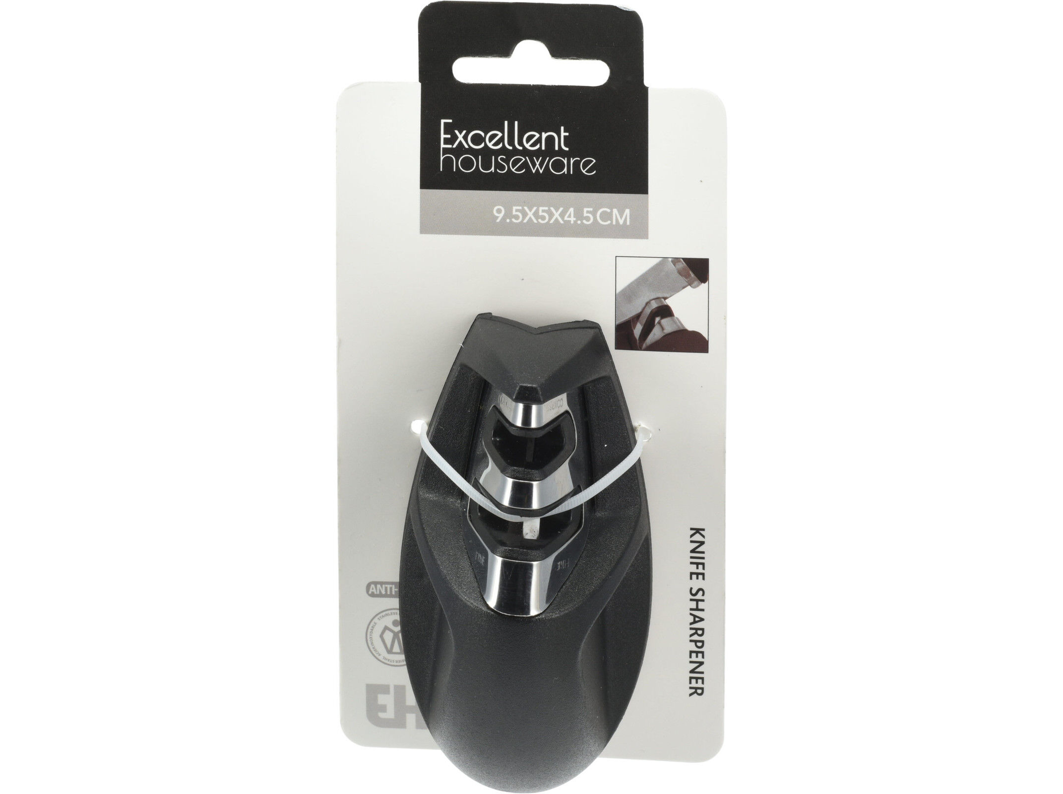 AFIADOR FACAS PRETO 9.5X5X4.5CM image number 1