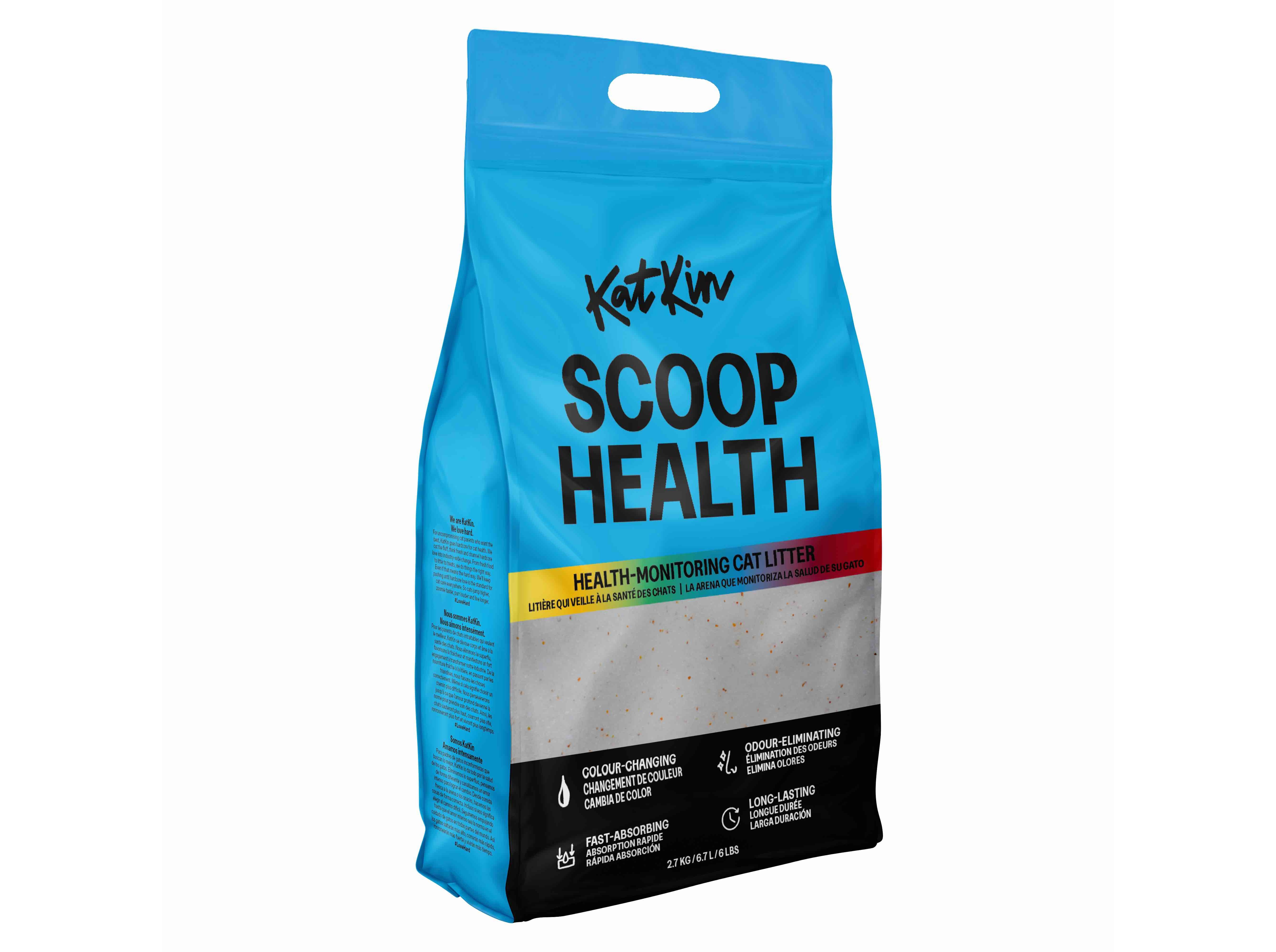 S&Iacute;LICA PARA GATO KAT KIN SCOOP HEALTH 2.7KG