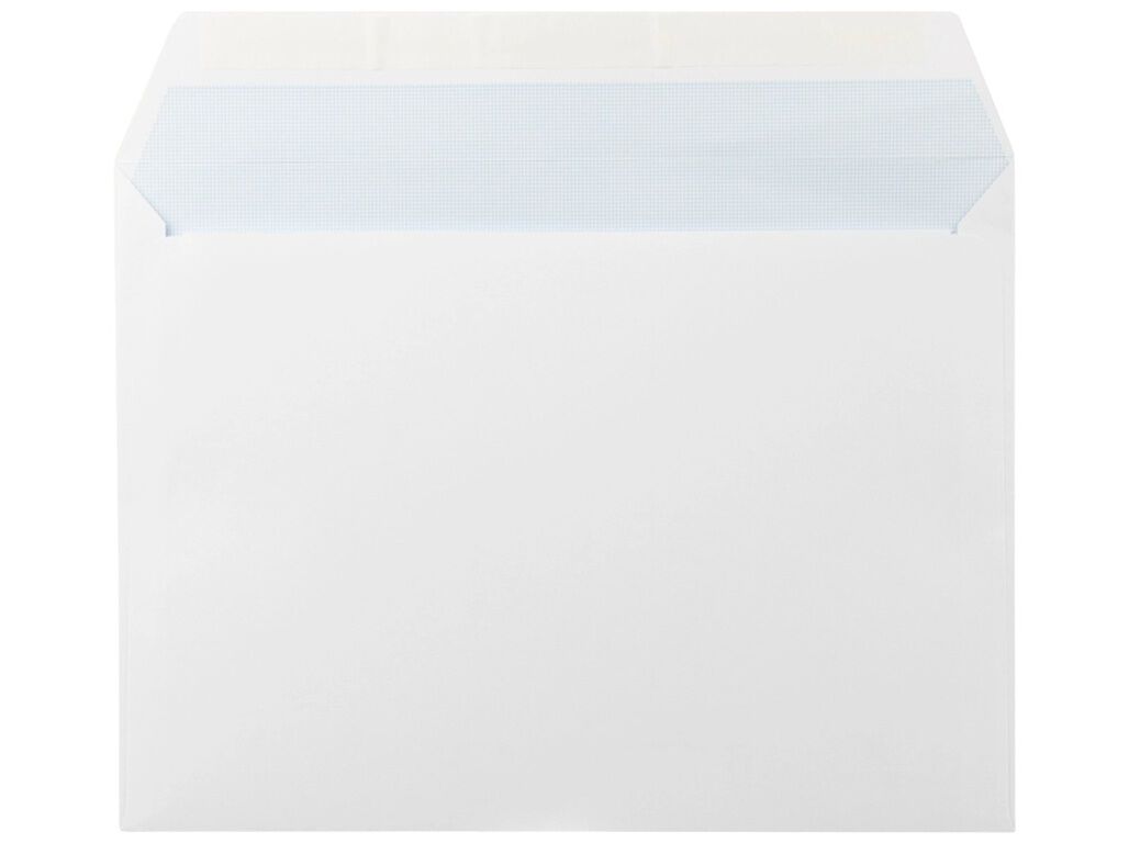 ENVELOPE C6 LIDERPAPEL BRANCO 11.4X16.2CM 25 UNIDADES