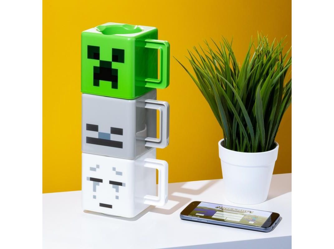 MINECRAFT STACKING MUGS