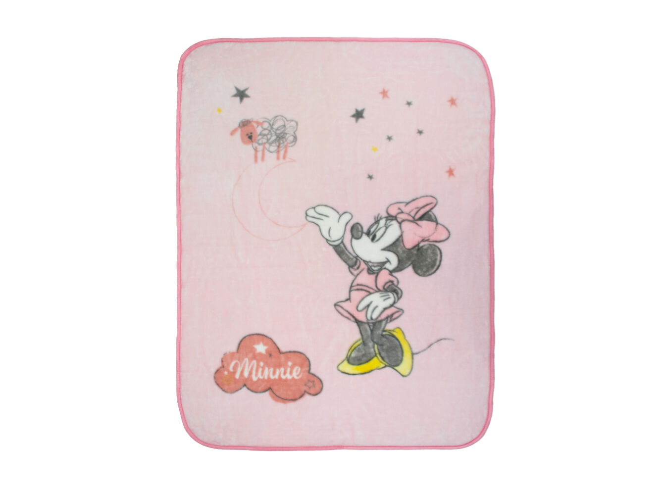 MANTA PARA CAMA DE BEB&Eacute; MINNIE 110X140CM