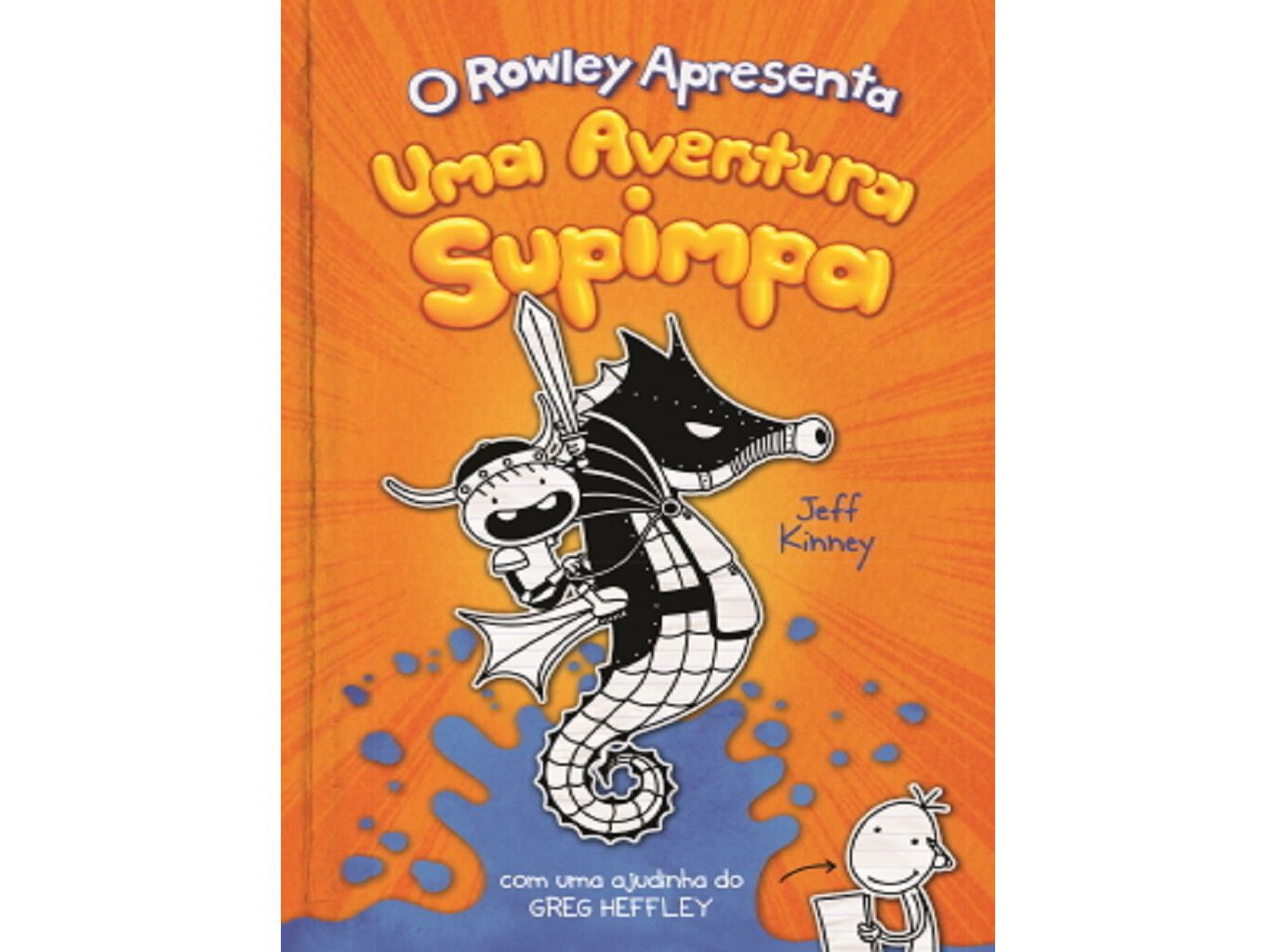 LIVRO O ROWLEY APRESENTA 1A AVENTURA SUPIMPA - JEFF KINNEY image number 0
