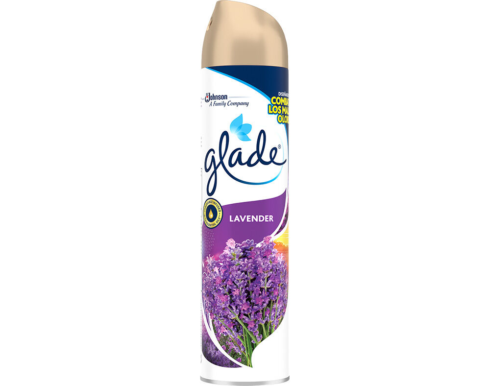 AMBIENTADOR GLADE AEROSSOL LAVANDA 300ML