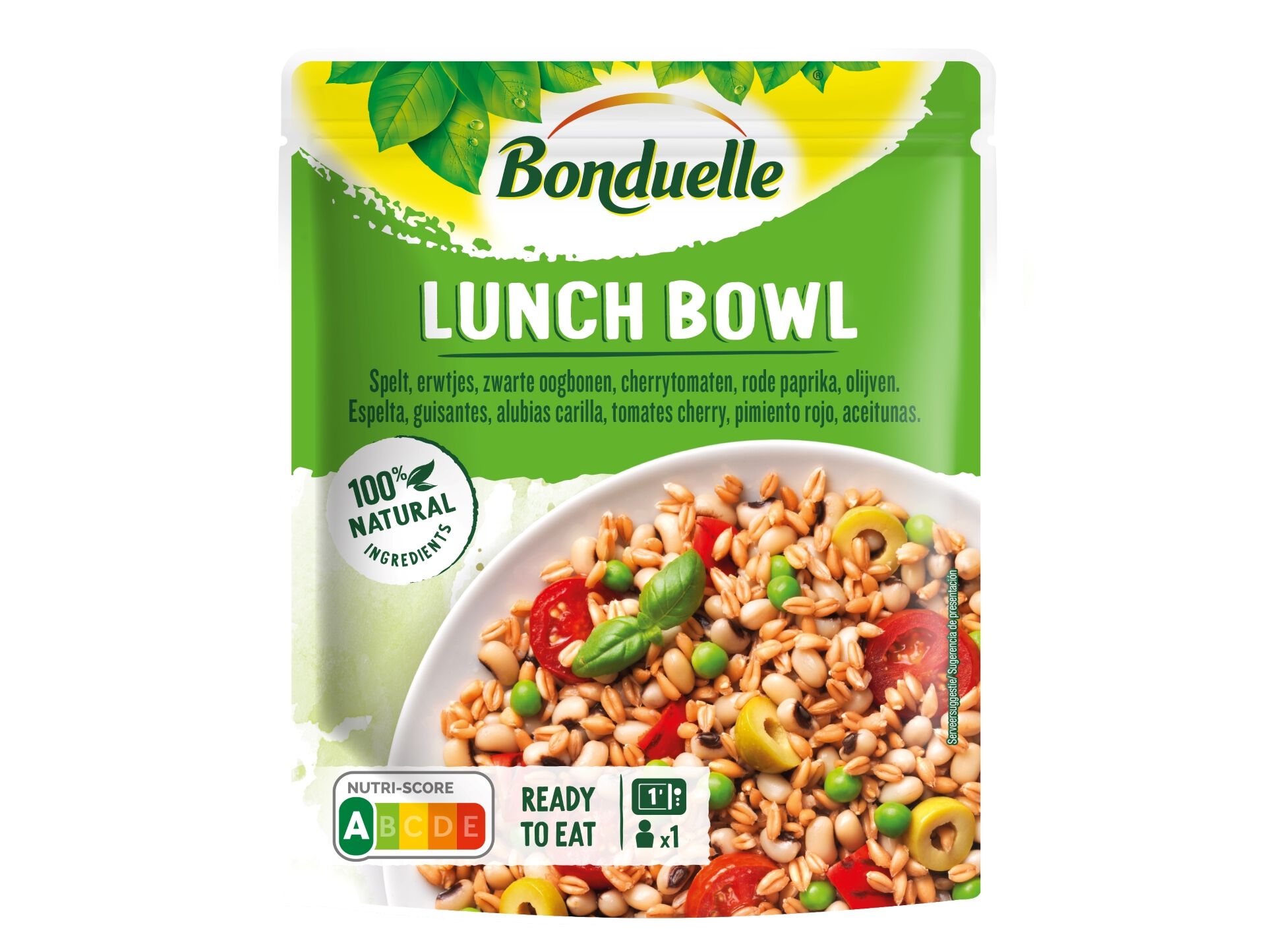 LUNCH BOWL ESPELTA BONDUELLE 250G image number 0