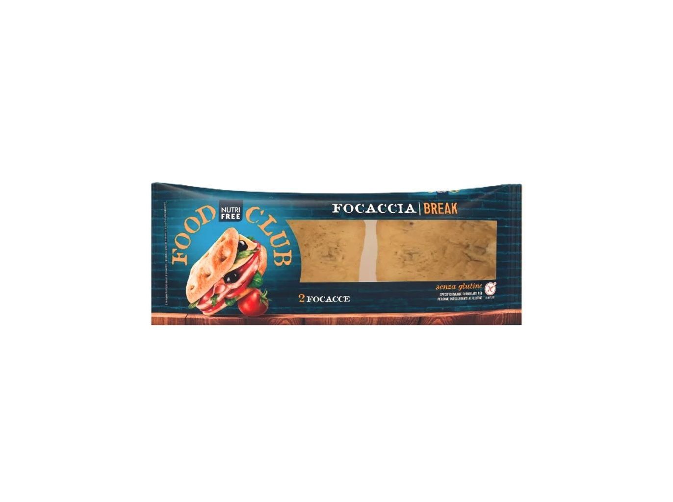 P&Atilde;O FOCACCIA NUTRIFREE SEM GL&Uacute;TEN 170G image number 0