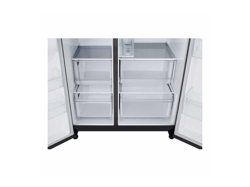 FRIGOR&Iacute;FICO AMERICANO LG GSLC41EPPE MATTE BLACK 641L image number 6