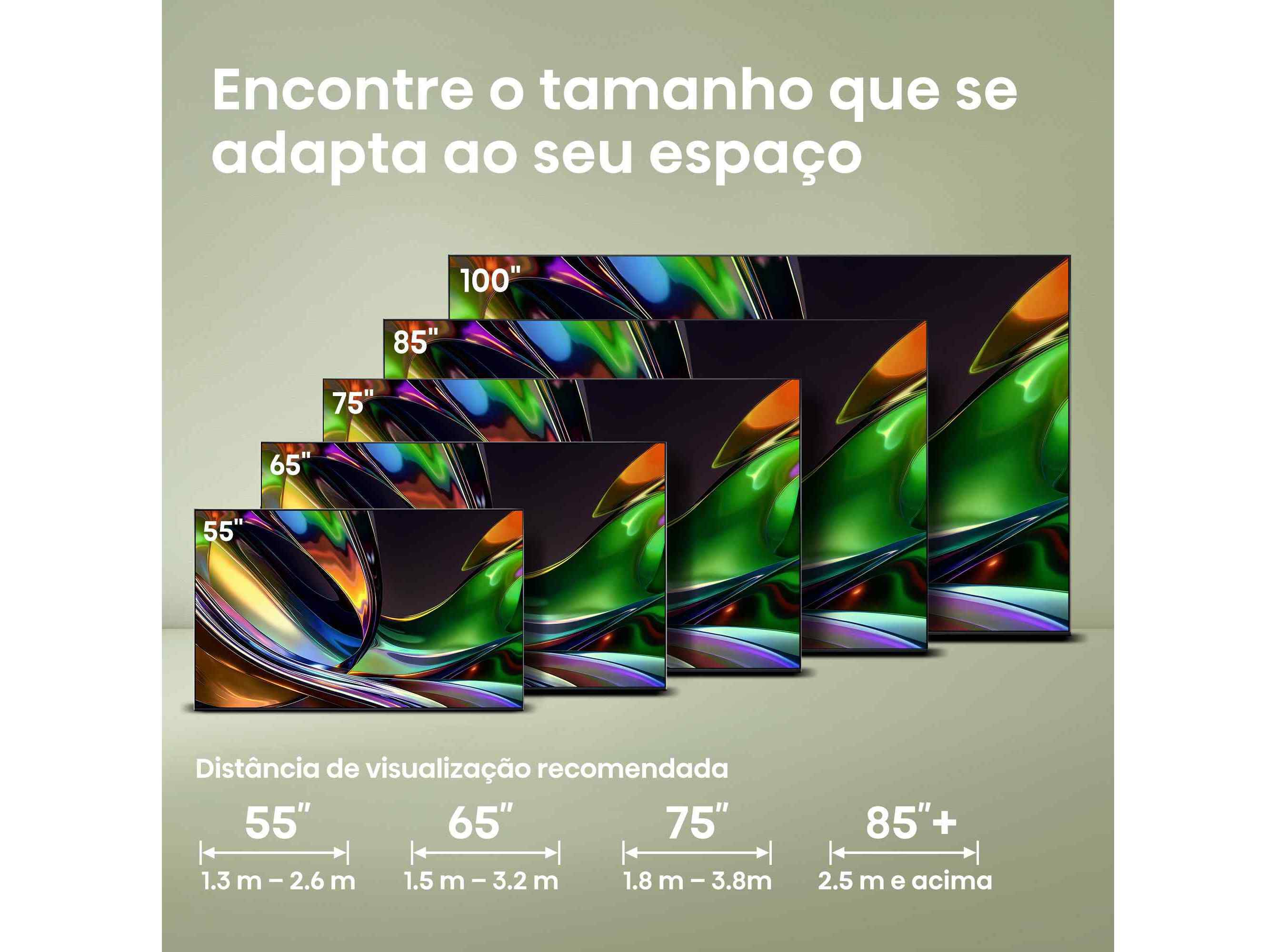 TV RGB MINILED HISENSE 85UR8S (85'' 180HZ SMART TV 215CM) image number 13