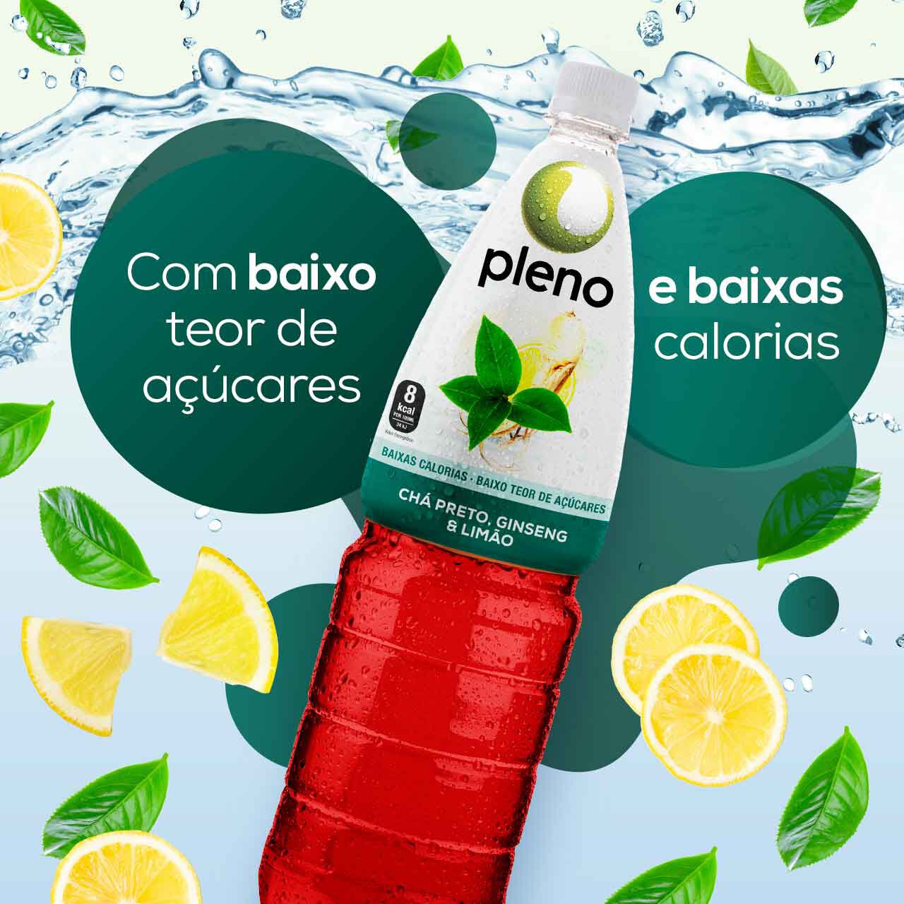 BEBIDA PLENO CH&Aacute; PRETO EARL GREY E LIM&Atilde;O 1.5L image number 1