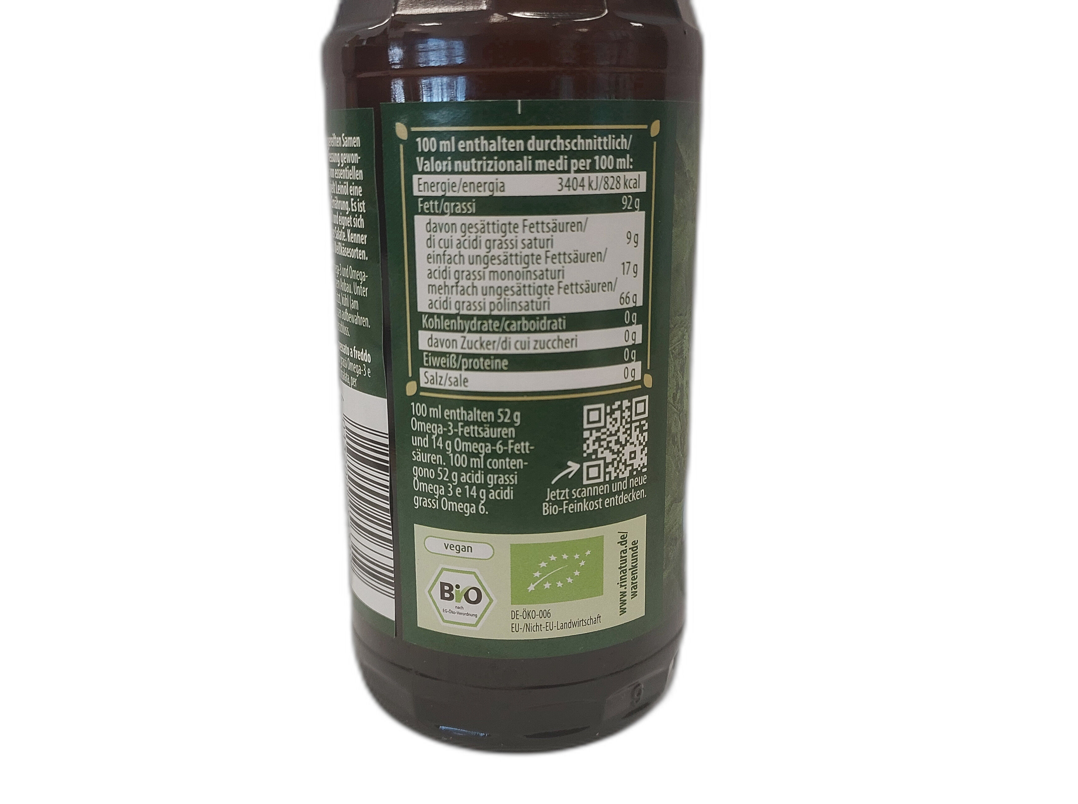 &Oacute;LEO LINHA&Ccedil;A RINATURA BIO 250ML image number 1