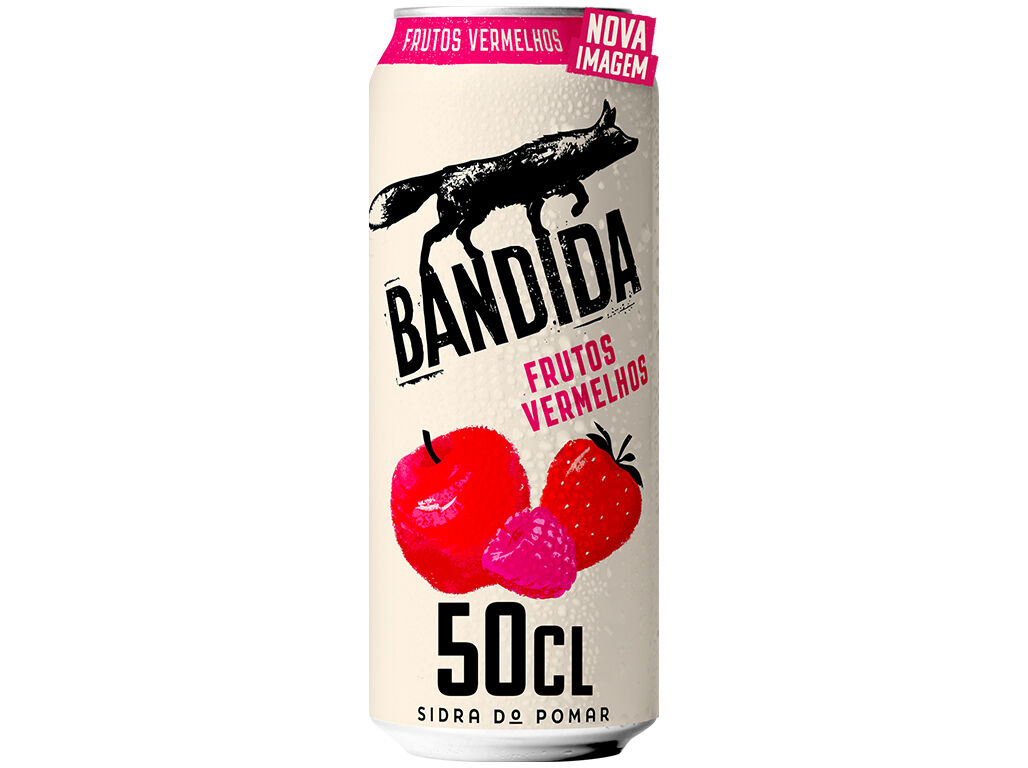SIDRA BANDIDA FRUTOS VERM. LATA 0.50L (SDR) image number 1