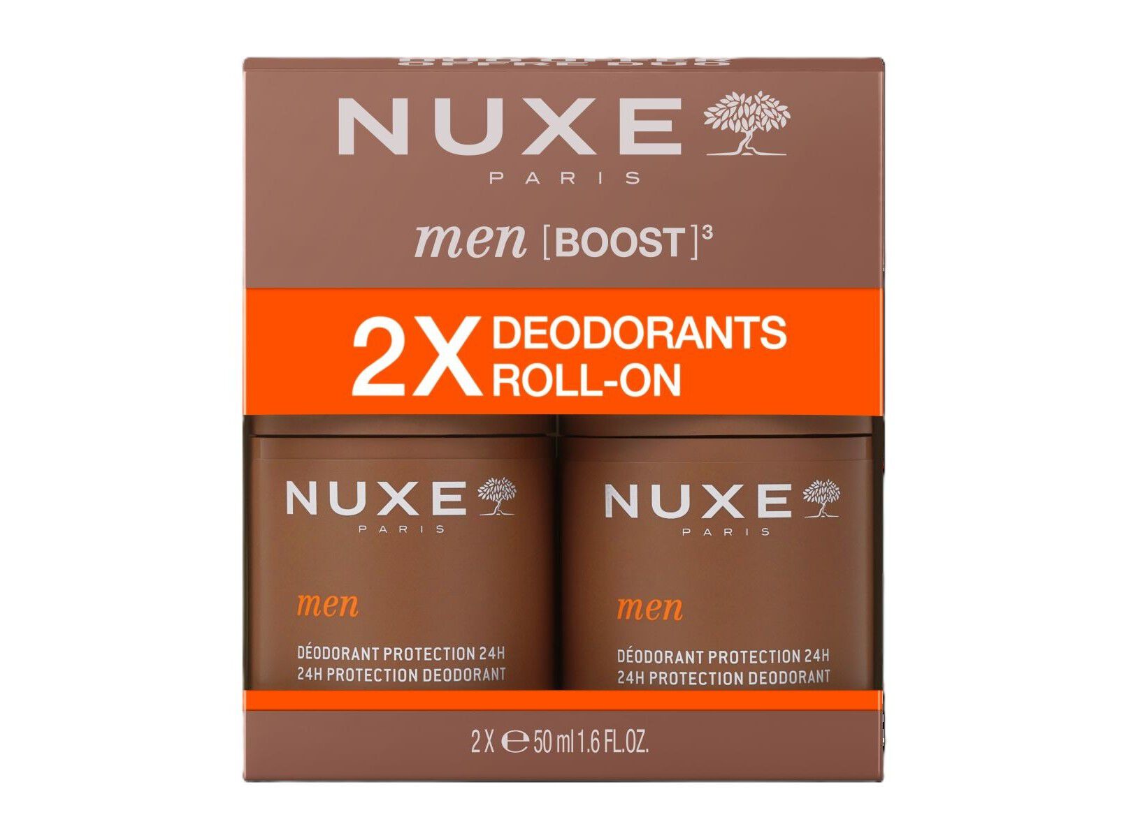 DESODORIZANTE NUXE MEN BOOST 2X50ML image number 0