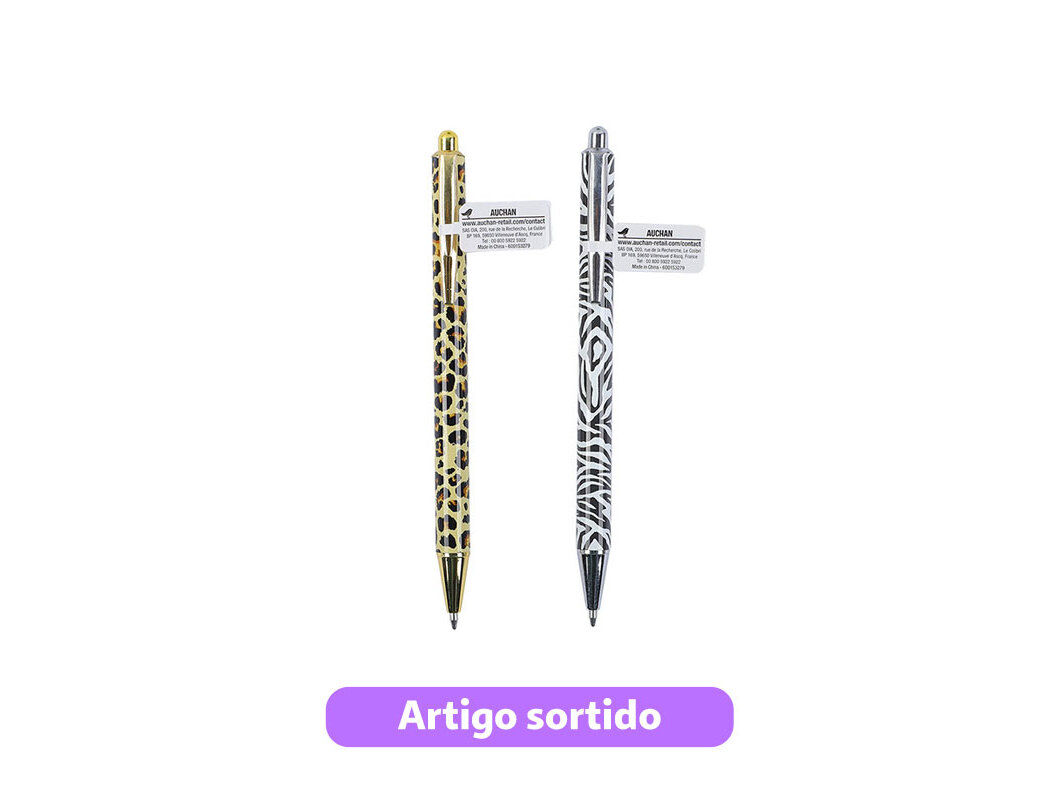 ESFEROGR&Aacute;FICA RETR&Aacute;TIL AUCHAN FUN ANIMALS MODELOS SORTIDOS image number 0