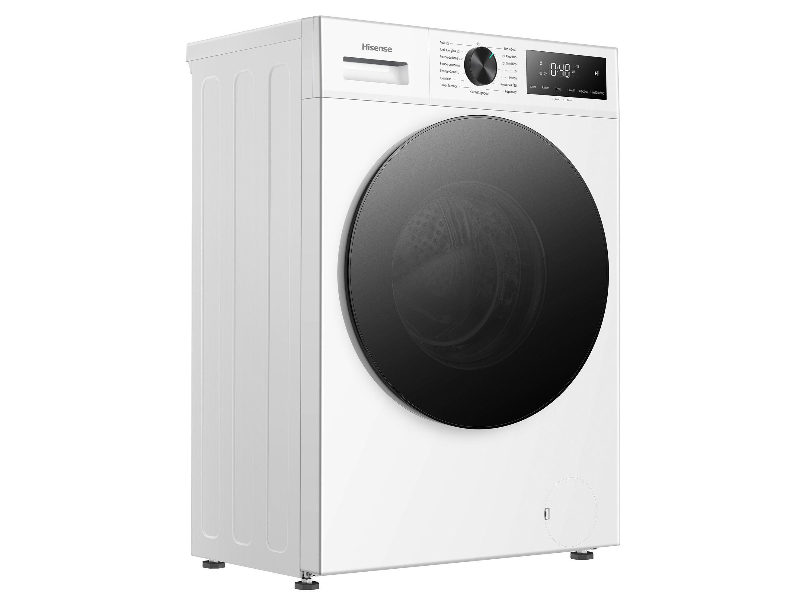 M&Aacute;QUINA DE LAVAR ROUPA HISENSE WF1I9042BWP2 BRANCO A 9KG 1400RPM image number 5