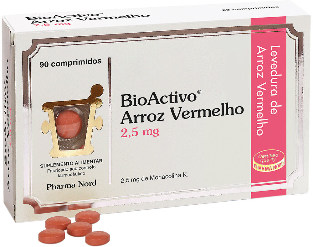 SUPLEMENTO BIOACTIVO ARROZ VERMELHO 2.5 90COMP