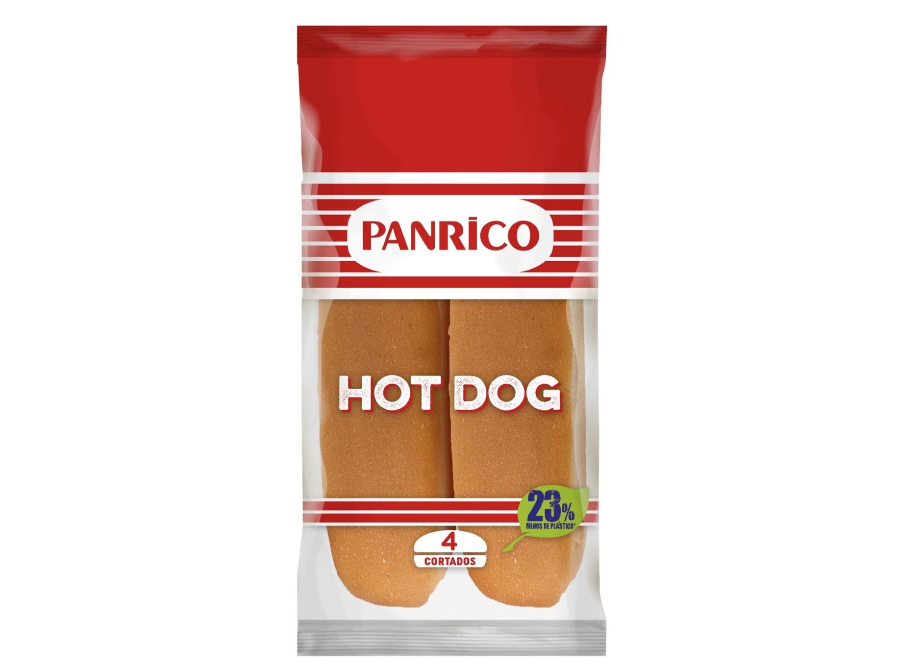 PAO HOT DOG PANRICO 4 UND 220G image number 1