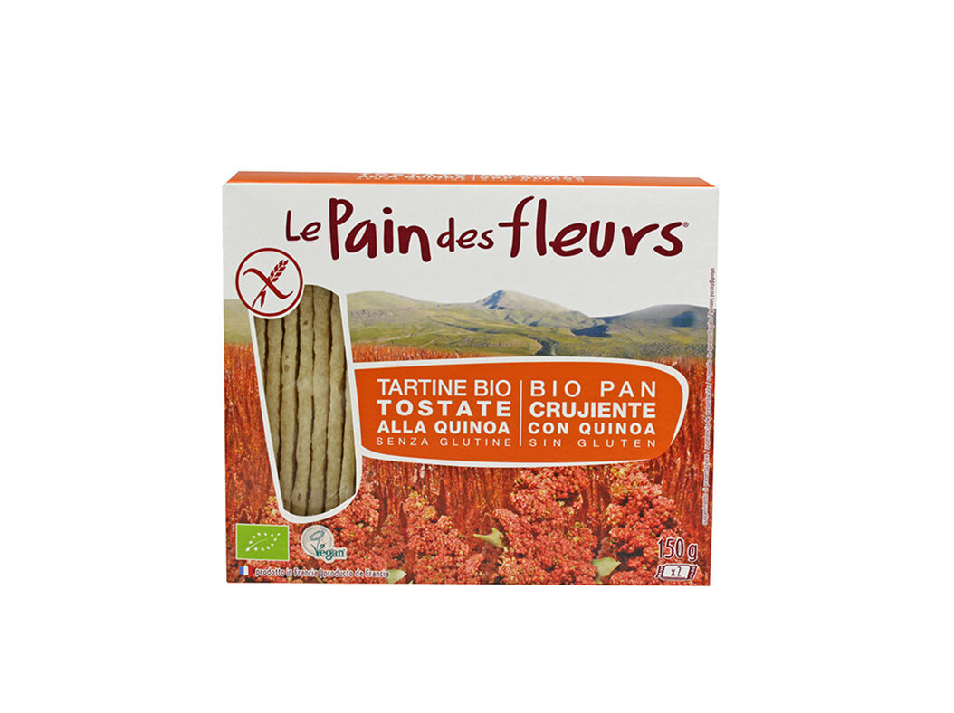 SNACKS LE PAIN DES FLEURS QUINOA BIO 150G
